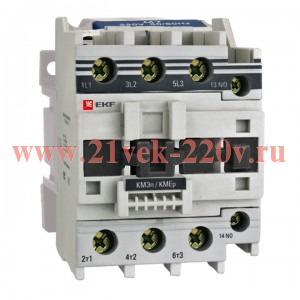 Контактор малогабаритный КМЭп 40А 24В DC 1NO 1NC EKF PROxima