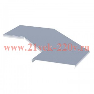 Крышка на угол горизонтальный 90 град. для лотка осн. 600мм HDZ EKF kglt90600-HDZ