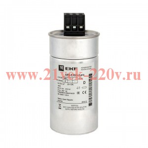 Конденсатор косинусный КПС-0.4-5-3 PRO EKF kps-0.4-5-3-pro