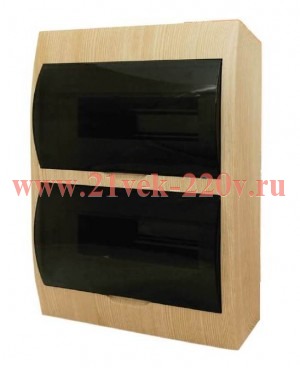 Щит распределительный навесной ЩРН-П-24 светлое дерево IP41 EKF PROxima