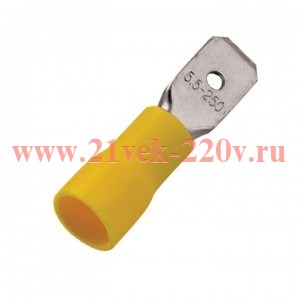 Разъем плоский РпИп 5-6-0,8 (уп 100 шт) EKF