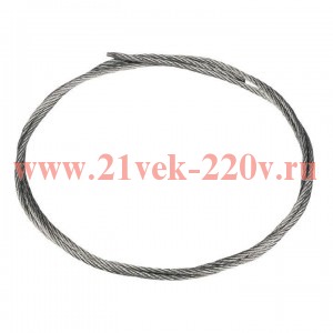 Трос стальной 3мм DIN 3055 (уп.200м) EKF ts-3
