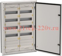 Щит металлический встраиваемый ЩРв-120 (2х60) 880х625х130 IP31 TITAN5 IEK серый