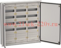 Щит металлический встраиваемый ЩРв-180 (3х60) 880х885х130 IP31 TITAN5 IEK серый