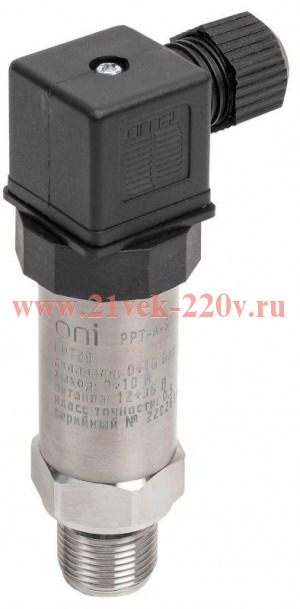 Преобразователь давления PPT20 0.5% 0-16Бар 0-10В M20 DIN43650 ONI PPT-A-ST-016-0-10-3-2