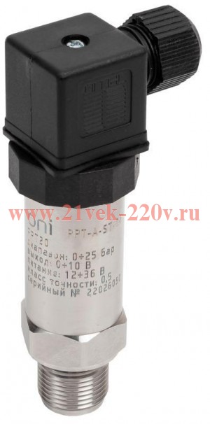 Преобразователь давления PPT20 0.5% 0-25Бар 0-10В M20 DIN43650 ONI PPT-A-ST-025-0-10-3-2