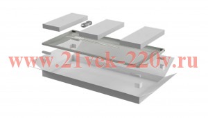 Дверь для шкафа Linea N 42U 800мм перфорир. сер. ITK LN35-42U8X-DP