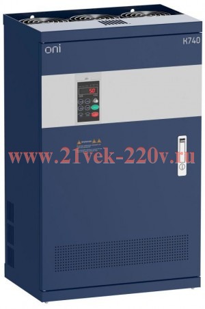 Преобразователь частоты K740 380В 3Ф 280-315кВт 540-600А ДПТ энкодер Profibus ONI K740-33-280G315PRM