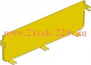 Крышка торцевая оптич. лотка 360мм ITK DS-360-318G0