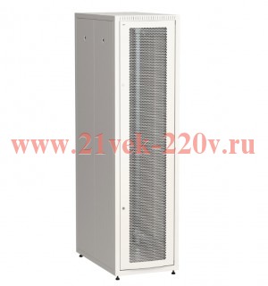 ITK Шкаф LINEA E 47U 600х1000мм двери 2шт перф. и метал. сер