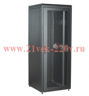 ITK LINEA N 42U 800х800мм перф. пер. дв. задн. металл. чер.