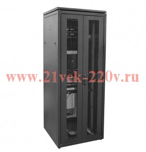 ITK LINEA N 47U 800х800мм распашн. перф. дв. задн. перф. чер