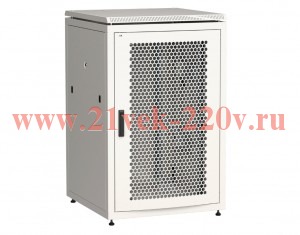 ITK LINEA N 24U 800х800мм перф. пер. дв. задн. металл. сер.