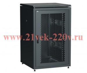 ITK LINEA N 24U 800х800мм перф. пер. дв. задн. металл. чер.