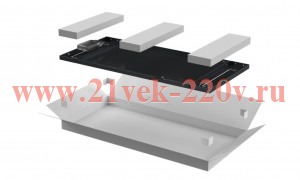 Панель задняя 600мм для шкафа 38U черн. LINEA N ITK LN05-38U6X-ZM