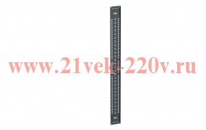 Органайзер кабельный вертикальный 33U черн. LINEA S ITK LS-CO05-33U-V
