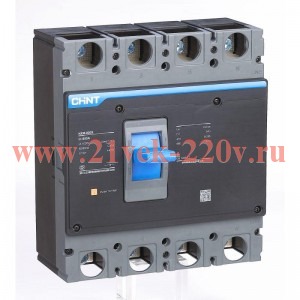 Выключатель автоматический 3п 1600А 50кА NXM-1600S регулир. (R) CHINT 131378