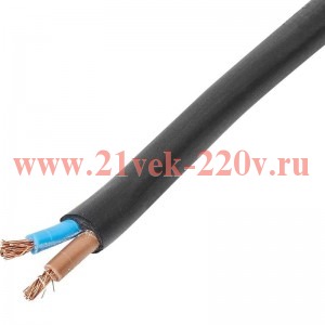 Провод ПВСнг(А)-LS 2х1.5 Ч 380В (бухта) (м) АЛЬФАКАБЕЛЬ 12888