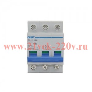 Выключатель нагрузки 3п 100А NH2-125 (R) CHINT 401062