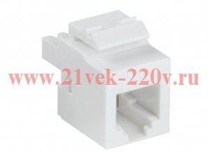 ITK Модуль Keystone Jack кат. 3 RJ12 UTP 110 IDC 180 град.