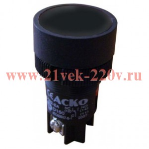 Кнопка XB2-EA125 чёрная ЭНЕРГИЯ