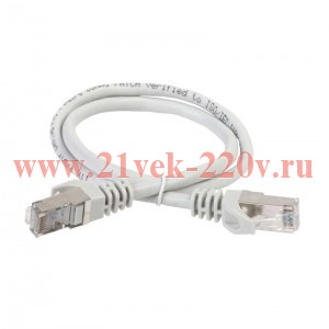 ITK Коммутационный шнур (патч-корд), кат.6 FTP, 3м, серый