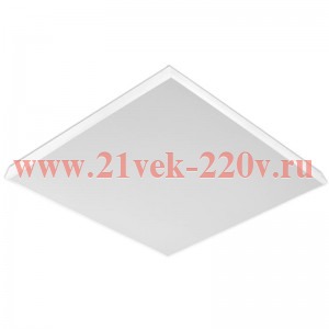 Светильник светодиодный ДВО-1002 36Вт 4000К IP40 595х595х40 опал панель с БАП EKF LPL-1002-O-36-4000