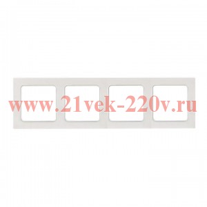 Рамка 4-м Стокгольм бел. PROxima EKF EZM-G-303-20