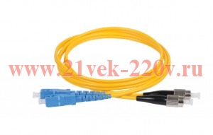ITK Оптический (патч-корд), SM, 9/125 (OS2), SC/UPC-FC/UPC,(Duplex),50м