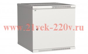 ITK Шкаф LINEA WE 12U 550x350мм дверь металл серый