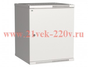ITK Шкаф LINEA WE 15U 600x600мм дверь металл серый