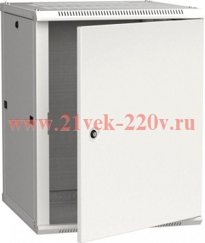 ITK Шкаф LINEA W 15U 600x600 мм дверь металл, RAL7035