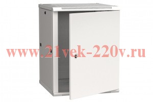 ITK Шкаф LINEA W 18U 600x600 мм дверь металл, RAL7035