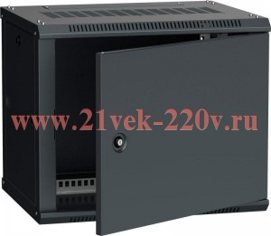 ITK Шкаф LINEA W 6U 600x450 мм дверь металл, RAL9005