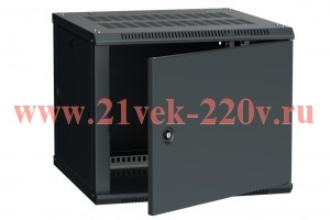 ITK Шкаф LINEA W 6U 600x600 мм дверь металл, RAL9005
