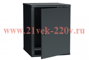 ITK Шкаф LINEA W 12U 600x600 мм дверь металл, RAL9005