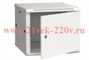 ITK Шкаф LINEA W 6U 600x600 мм дверь металл, RAL7035