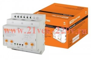 Ограничитель мощности ОМ-630М 5-50кВт, 3-фазный, с реле напряжения TDM