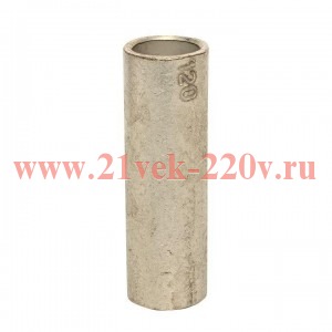 Гильза соединительная медная луженая ГМЛ 185-21 ГОСТ PROxima EKF gty-185-21g