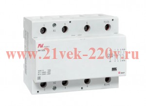 Контактор модульный КМ 125А 4NO 230VAC (6 мод.) AVERES EKF km-av-6-125-40-230V
