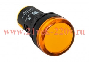 Матрица светодиодная AD16-22HS 220-400 В AC/DC желт. EKF ledm-ad16-y-230acdc
