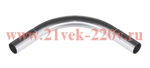 Поворот на 90град. безрезьбовой алюм. d32 EKF pb-32-AL