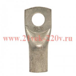 Наконечник силовой медный луженый ТМЛ-Р 70-10 PROxima EKF tml-r-70-10