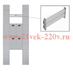 Кабель-канал 140x620x30 L600 EKF uerm-kk-2