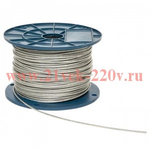 Трос в оплетке ПВХ 2/3мм EKF to-2.3