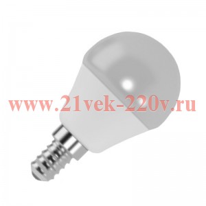 Лампа светодиодная шарик FL-LED GL45 9W 2700K 220V E14 840Lm 45x80mm теплый свет Foton