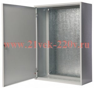 Корпус металлический навесной с монтажной панелью 700х500х210 IP31 ЩМП-07 DEKraft
