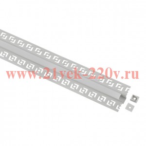 Комплект с анодированным профилем под штукатурку 5313(01) 53х13мм 2.5м Эра Б0062860
