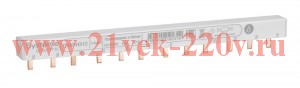 Шинка гребенчатая 3п (L1L2L3) 63А 12мод. 18мм SE C9XPH312
