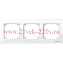 Рамка 3-ая M-Plan Merten Активный белый